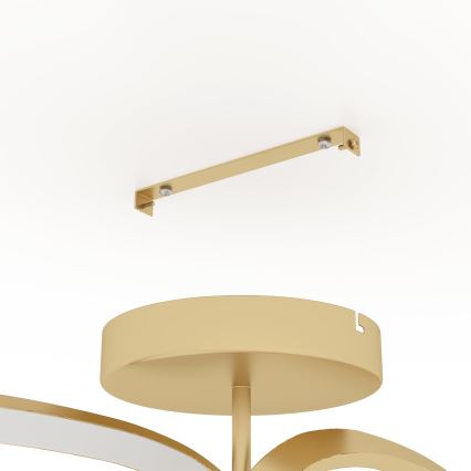Eglo - Lampadario a plafone LED dimmerabile LED/25W/230V 3000K oro