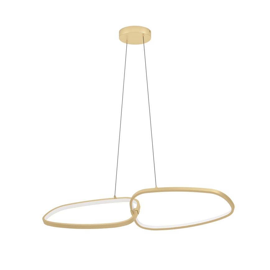 Eglo - Lampadario a sospensione con filo LED dimmerabile LED/37,5W/230V 3000K oro