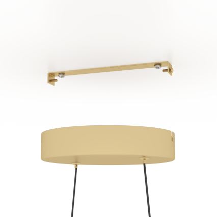 Eglo - Lampadario a sospensione con filo LED dimmerabile LED/37,5W/230V 3000K oro