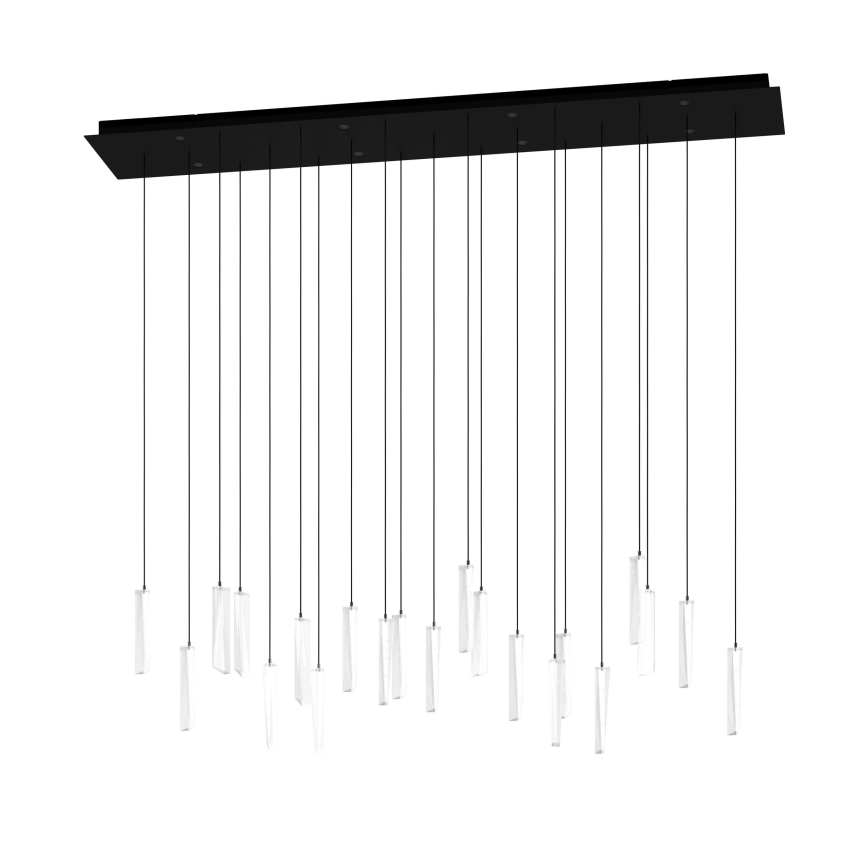 Eglo - Lampadario a sospensione con filo LED dimmerabile 8xLED/4,2W/230V 3000K limpido