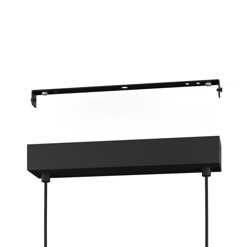 Eglo - Lampadario a sospensione con filo LED dimmerabile LED/28,8W/230V 3000K nero/marrone