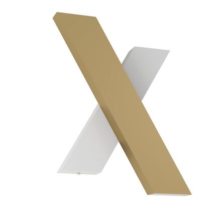Eglo - Applique a LED 2xLED/5W/230V 3000K oro/bianco