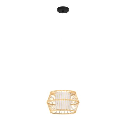 Eglo - Lampadario a sospensione con filo 1xE27/40W/230V bambù