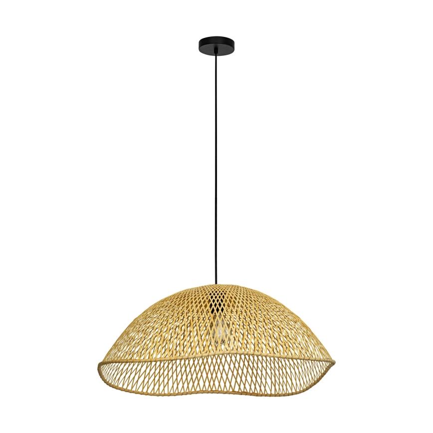 Eglo - Lampadario a sospensione con filo 1xE27/40W/230V diametro 72 cm bambù