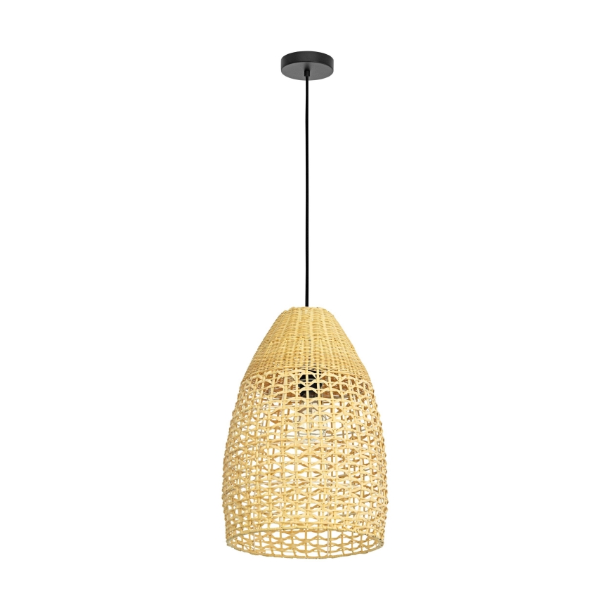 Eglo - Lampadario a sospensione con filo 1xE27/40W/230V diametro 35 cm bambù