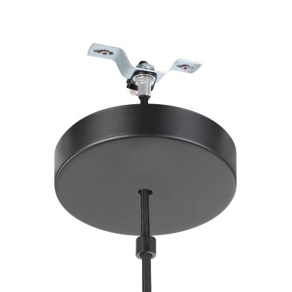 Eglo - Lampadario a sospensione con filo 1xE27/40W/230V diametro 35 cm bambù