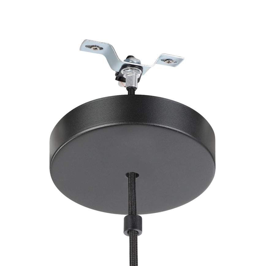 Eglo - Lampadario a sospensione con filo 1xE27/40W/230V diametro 35 cm bambù