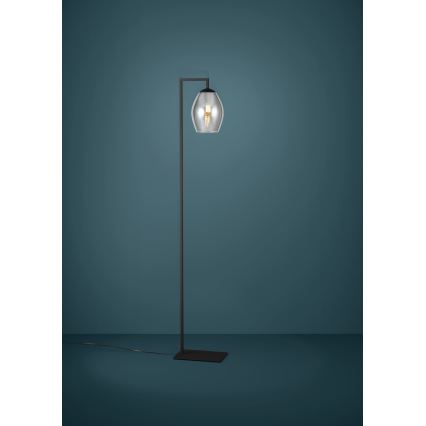 Eglo - Lampada con piedistallo 1xE27/40W/230V fumé