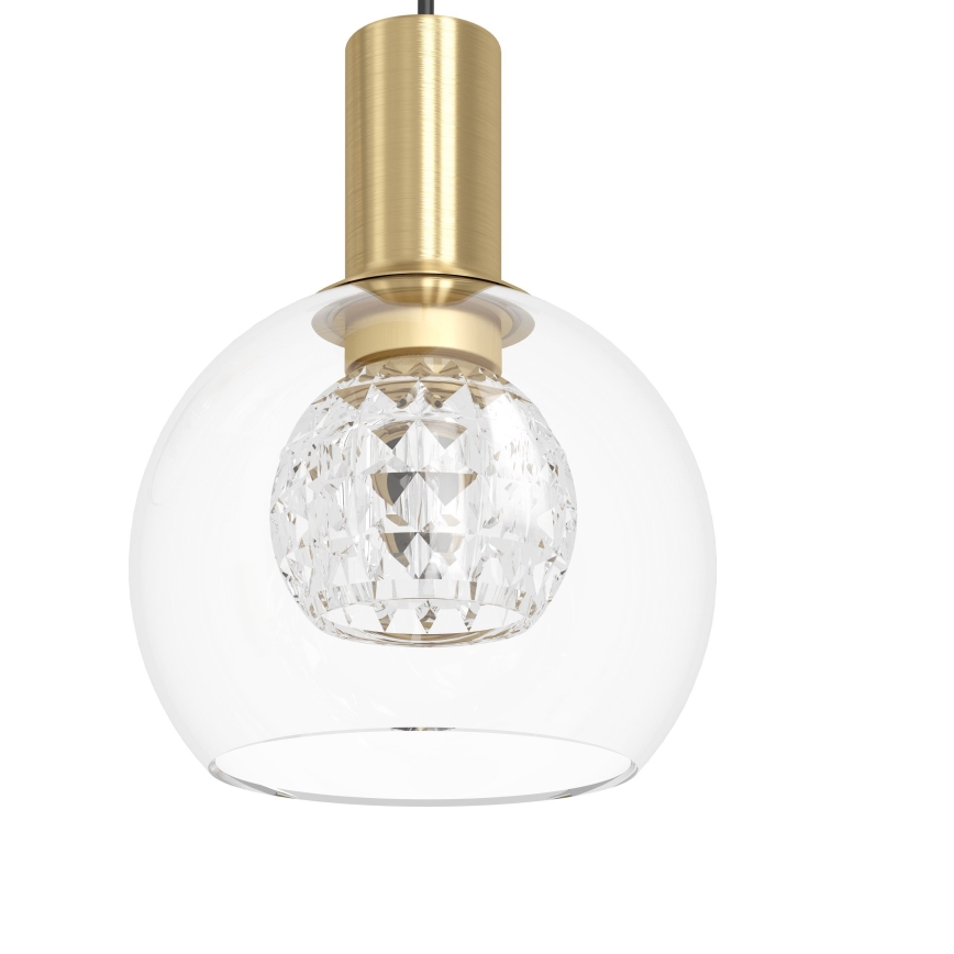 Eglo 390279 - Lampadario a sospensione con filo LED dimmerabile 6xLED/5,4W/230V 3000K diametro 54 cm oro