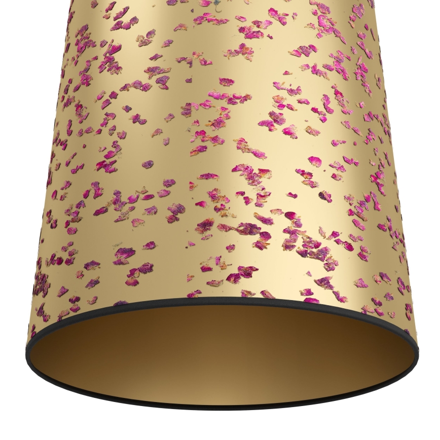 Eglo - Lampadario a sospensione con filo 3xE27/25W/230V oro/rosa