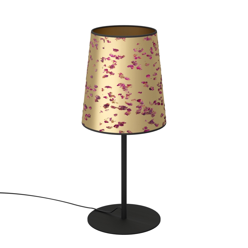 Eglo - Lampada da tavolo 1xE27/25W/230V oro/rosa