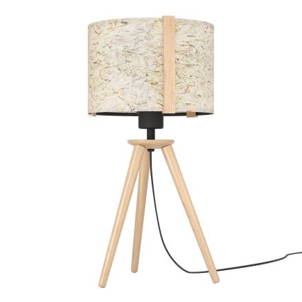 Eglo - Lampada da tavolo 1xE27/25W/230V beige