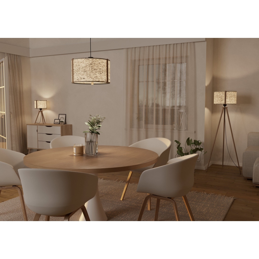 Eglo - Lampada da tavolo 1xE27/25W/230V beige
