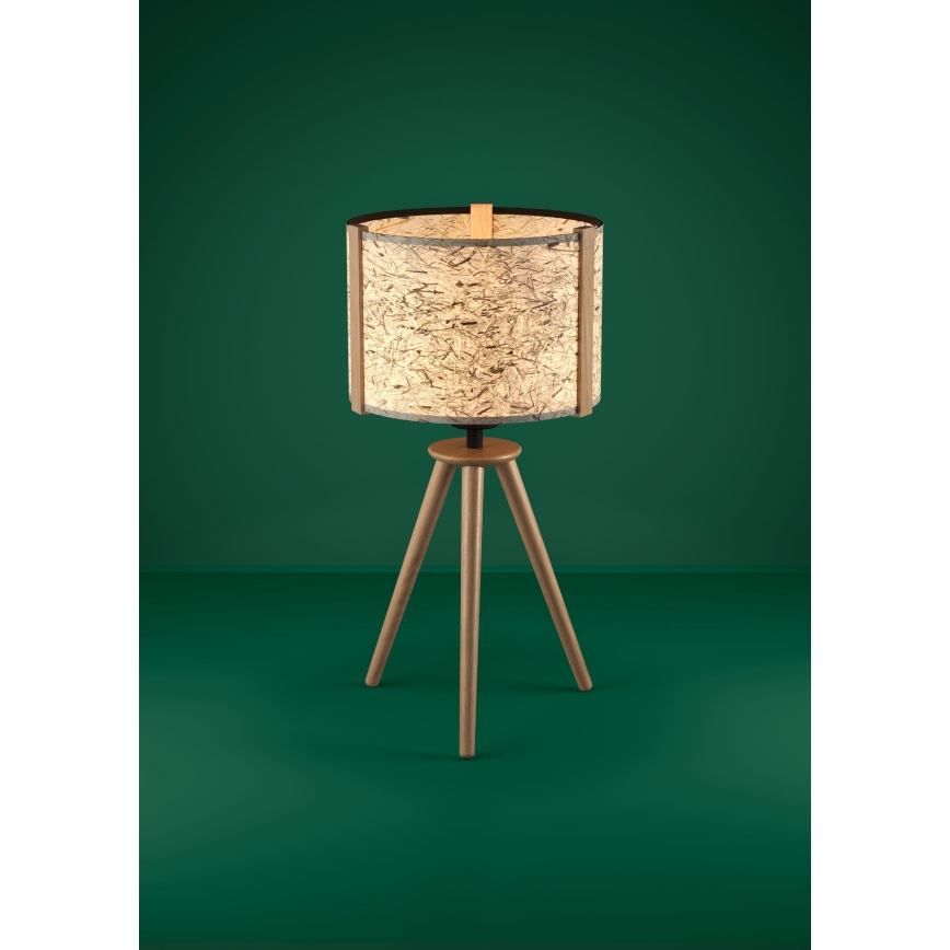 Eglo - Lampada da tavolo 1xE27/25W/230V beige
