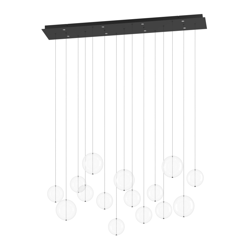 Eglo - Lampadario a sospensione con filo LED dimmerabile 8xLED/4,2W/230V 3000K limpido
