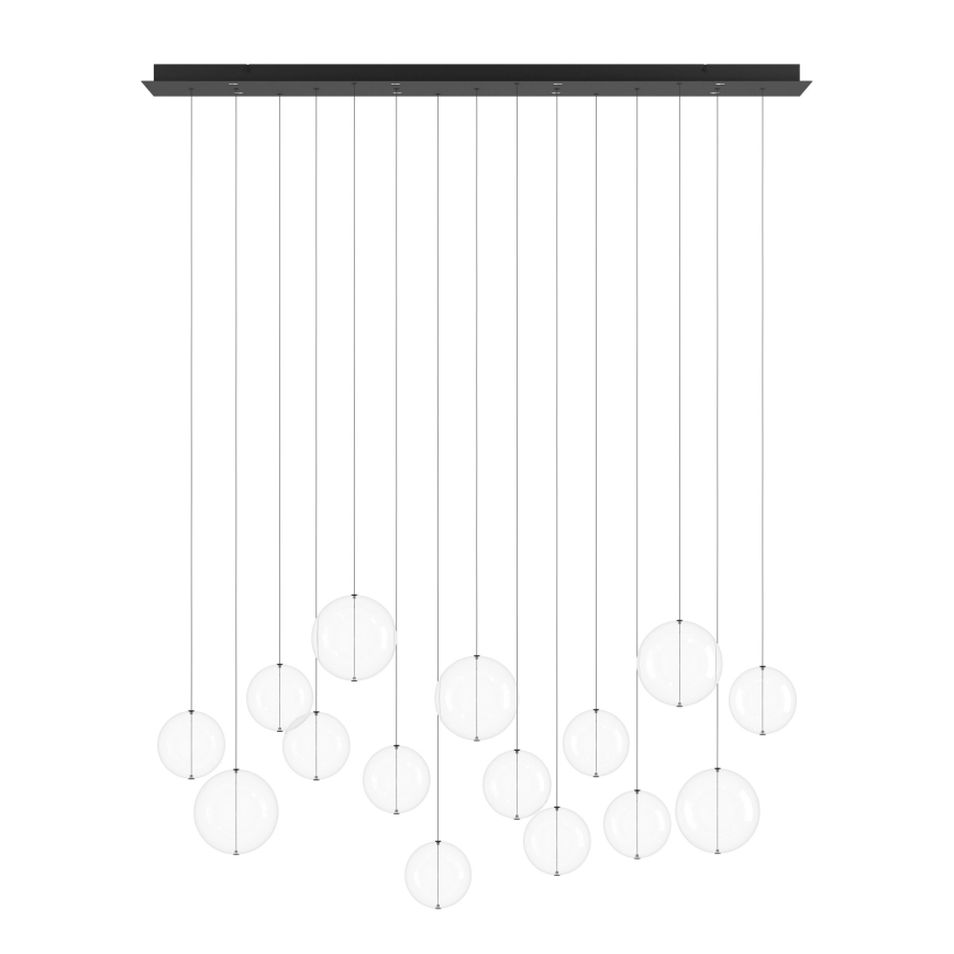 Eglo - Lampadario a sospensione con filo LED dimmerabile 8xLED/4,2W/230V 3000K limpido