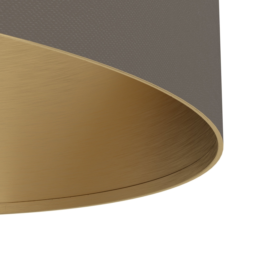 Eglo - Lampada da tavolo 1xE27/40W/230V marrone/oro