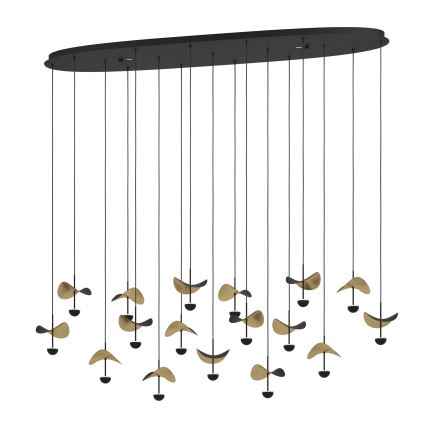 Eglo - Lampadario a sospensione con filo LED dimmerabile 17xLED/2,3W/230V 3000K