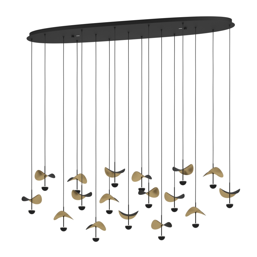 Eglo - Lampadario a sospensione con filo LED dimmerabile 17xLED/2,3W/230V 3000K