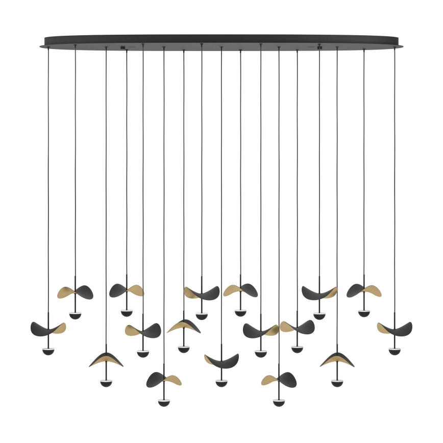 Eglo - Lampadario a sospensione con filo LED dimmerabile 17xLED/2,3W/230V 3000K
