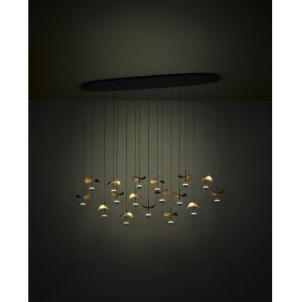 Eglo - Lampadario a sospensione con filo LED dimmerabile 17xLED/2,3W/230V 3000K
