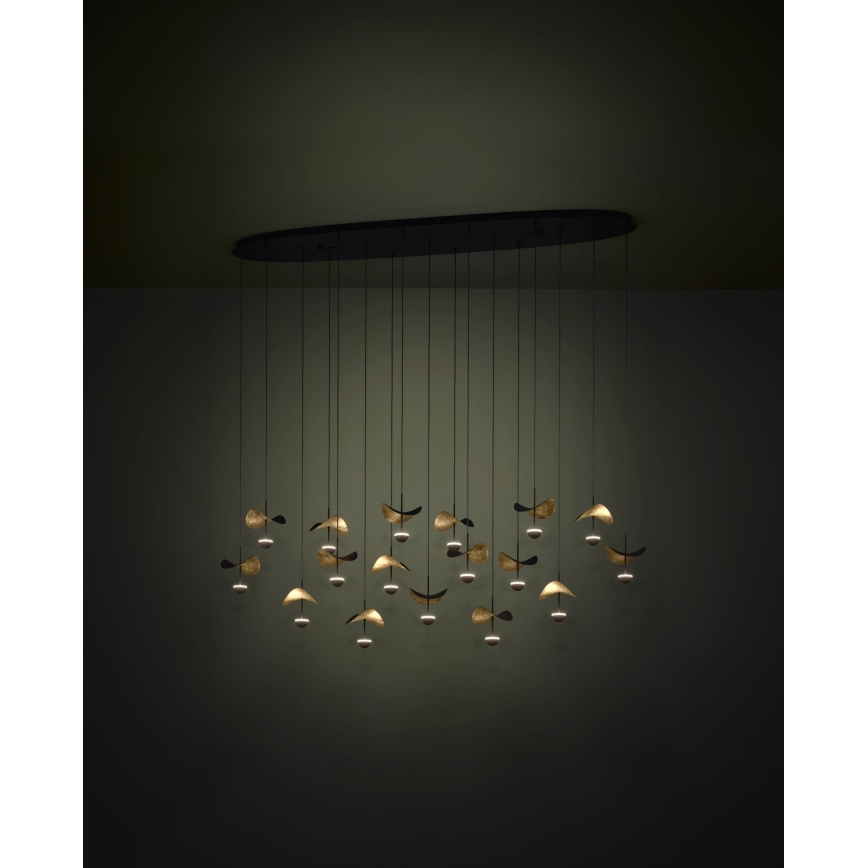 Eglo - Lampadario a sospensione con filo LED dimmerabile 17xLED/2,3W/230V 3000K