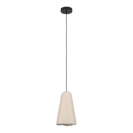 Eglo - Lampadario a sospensione con filo 1xE27/40W/230V beige
