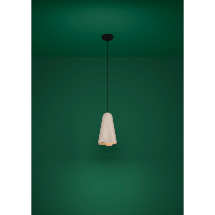Eglo - Lampadario a sospensione con filo 1xE27/40W/230V beige