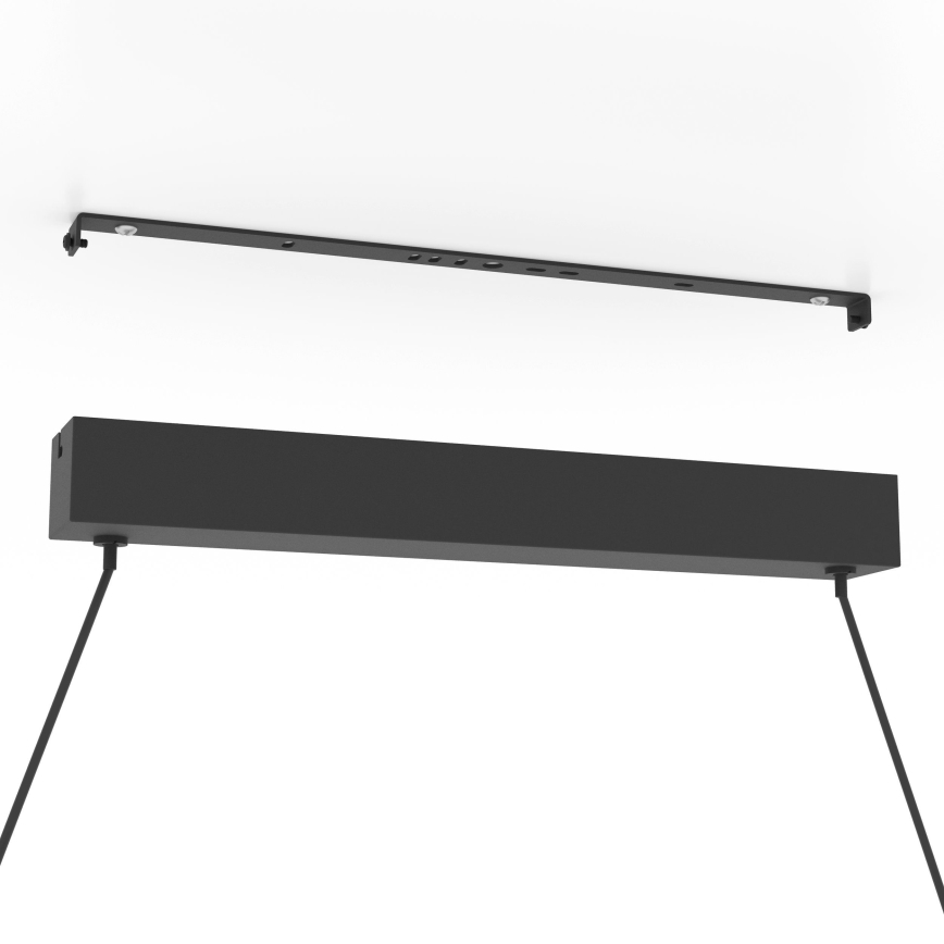 Eglo - Lampadario a sospensione con filo LED dimmerabile LED/20W/230V 3000K nero
