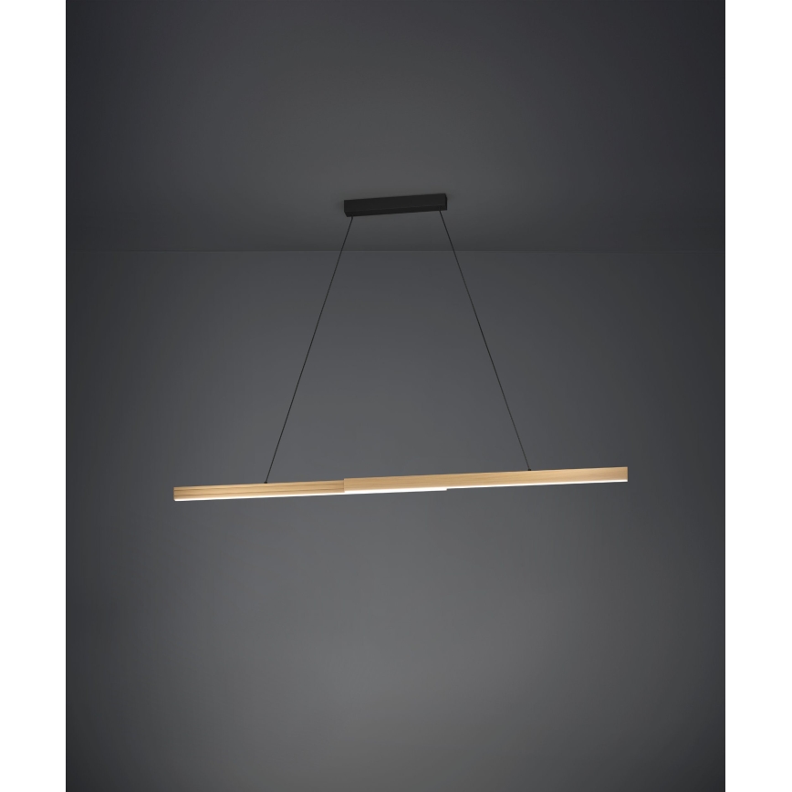 Eglo - Lampadario a sospensione con filo LED dimmerabile LED/21W/230V 3000K marrone