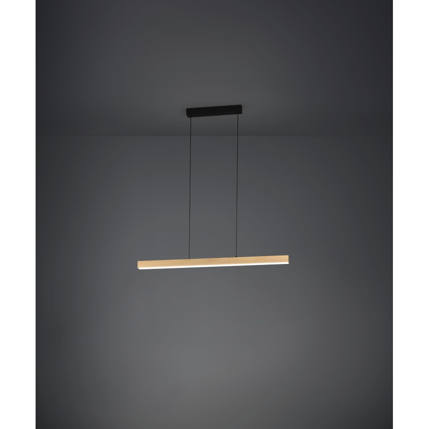 Eglo - Lampadario a sospensione con filo LED dimmerabile LED/21W/230V 3000K marrone