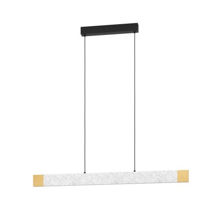 Eglo - Lampadario a sospensione con filo LED dimmerabile LED/22,2W/230V 3000K marrone/grigio