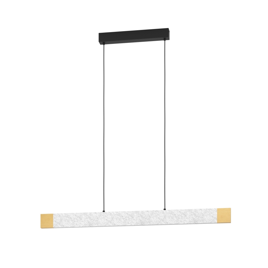 Eglo - Lampadario a sospensione con filo LED dimmerabile LED/22,2W/230V 3000K marrone/grigio
