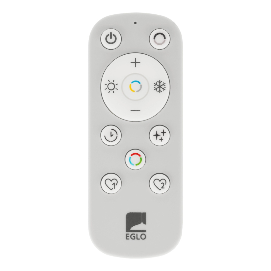 Eglo - Lampadario a sospensione con filo LED dimmerabile 6xLED/3,7W/230V 2700-6500K fumé + telecomando