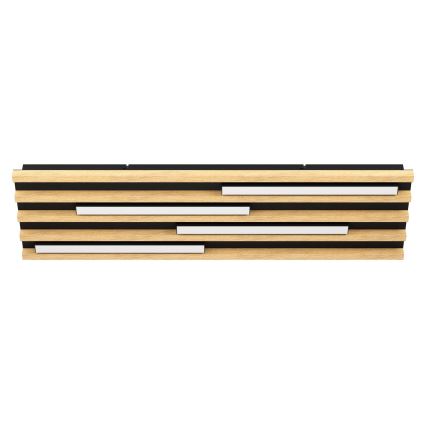 Eglo - Plafoniera LED dimmerabile 4xLED/9W/230V 3000K 22x78 cm marrone