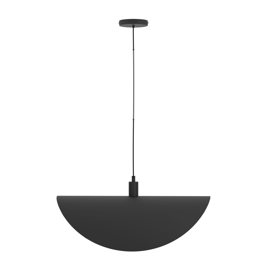 Eglo - Lampadario a sospensione con filo 1xE27/40W/230V 80 cm nero/oro