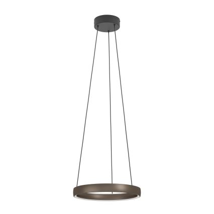Eglo Stars of Light - Lampada a sospensione dimmerabile su cavo con sensore di movimento, 2xLED/19W/230V, 2200-6500K, Ø 55 cm, marrone
