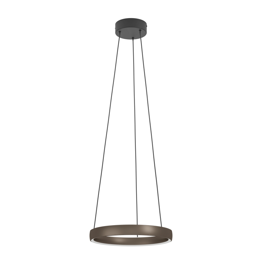 Eglo Stars of Light - Lampada a sospensione dimmerabile su cavo con sensore di movimento, 2xLED/19W/230V, 2200-6500K, Ø 55 cm, marrone
