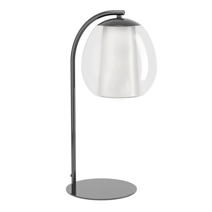 Eglo - Lampada da tavolo dimmerabile LED/5,5W/230V + LED/1,6W cromo lucido