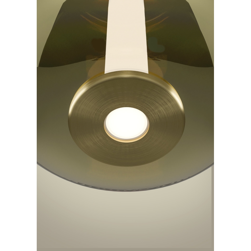 Eglo - Lampadario a sospensione LED dimmerabile con cavo LED/6W/230V + LED/1,6W oro