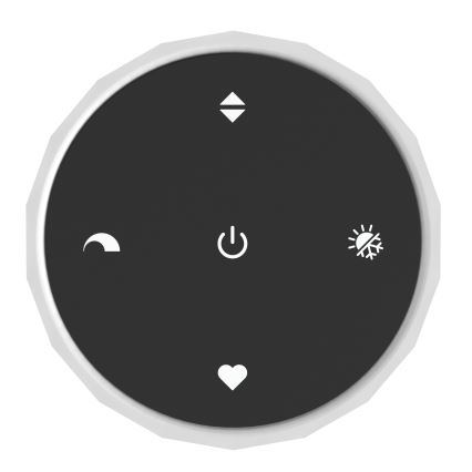 Eglo - Lampadario LED dimmerabile a sospensione con cavo 3xLED/5,8W/230V 2200-6500K nero/beige/fumé + telecomando