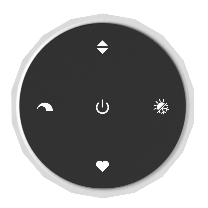 Eglo - Lampadario LED dimmerabile a sospensione con cavo 3xLED/5,8W/230V 2200-6500K nero/beige/fumé + telecomando