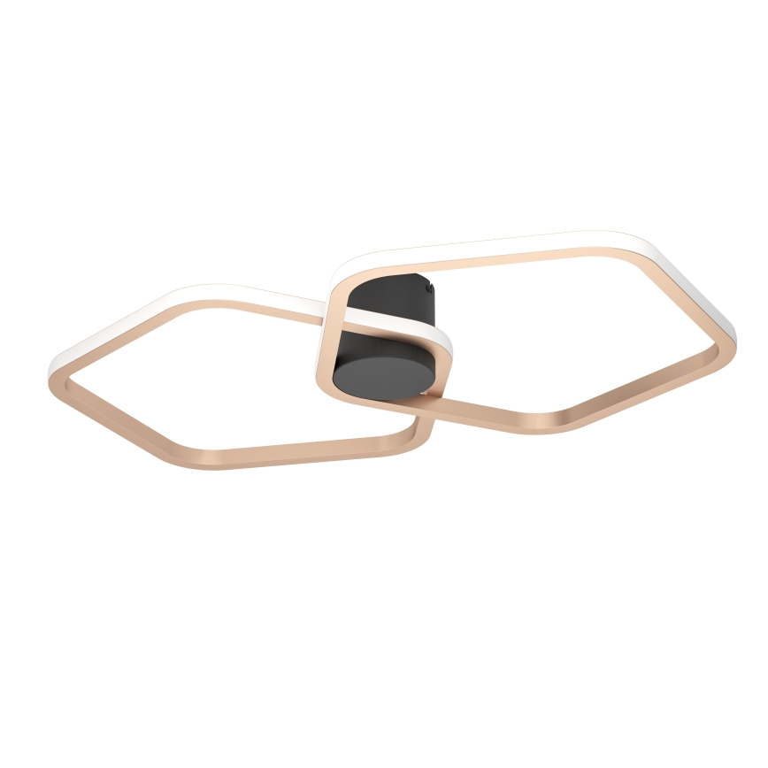 Eglo - Plafoniera LED dimmerabile 20W/230V 2200-6500K finitura ottone + telecomando