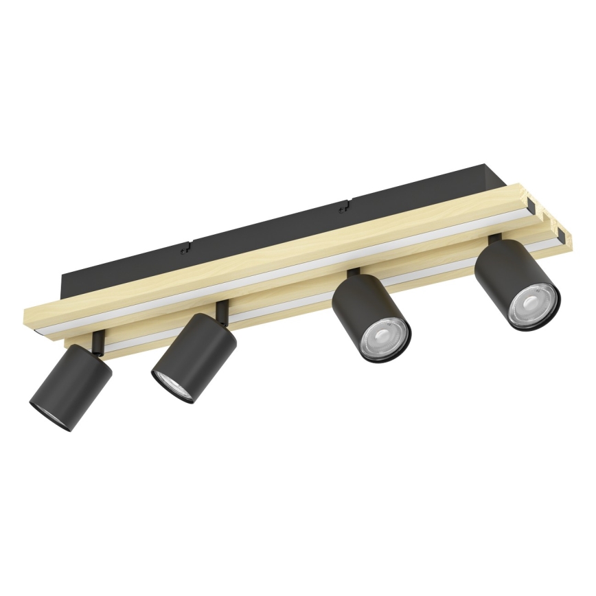 Eglo - Faretto LED 4xLED/2,2W/230V + 2xLED/1,2W + 2xLED/2W beige/nero