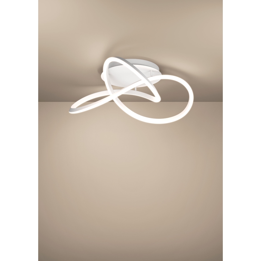 Eglo - Plafoniera LED dimmerabile LED/40W/230V 2200-6500K Ø 83 cm bianca + telecomando