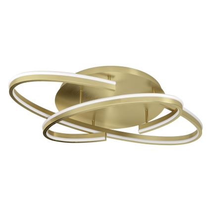 Eglo - Plafoniera da soffitto dimmerabile a LED LED/40W/230V 2200-6500K finitura oro + telecomando