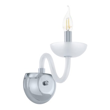 Eglo 39124 - Applique FALCADO 1 1xE14/40W/230V bianco