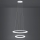 Eglo 39273 - Lampadario a sospensione con filo LED dimmerabile PENAFORTE 1xLED/33W/230V + 1xLED/19,W