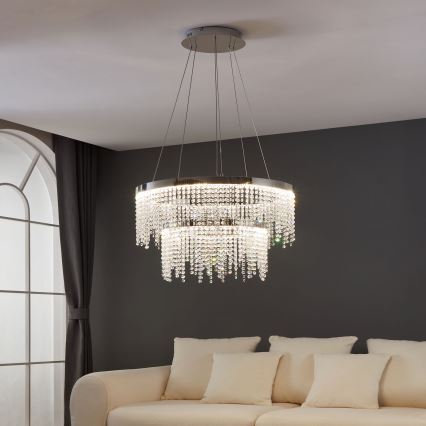 Eglo - Lampadario a sospensione con filo LED dimmerabile LED/45W/230V