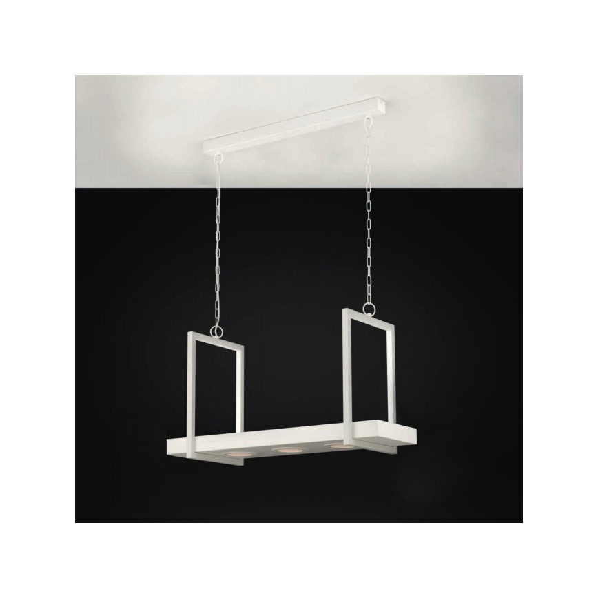 Eglo 39301 - LED RGBW dimmerabile lampadario a catena con ripiano CALAMONA 3xLED/6W/230V + telecomando